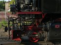 Pumpen und Zylinder einer Dampflok der Lößnitzgrundbahn