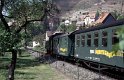 Die Lößnitzgrundbahn an der Jägermühle in Radebeul