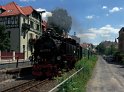 Stadtdurchfahrt der Lößnitzgrundbahn in Radebeul (2)