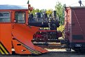Auf den Museumsgleisen der Lößnitzgrundbahn im Bahnhof Radebeul-Ost