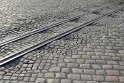 Gleislage im Heimatbahnhof der Lößnitzgrundbahn Radebeul-Ost