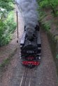 Schmalspurbahn mit Volldampf im Lößnitzgrund