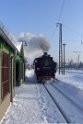 Rangierfahrt der Lößnitzgrundbahn im Heimatbahnhof Radebeul-Ost (2)