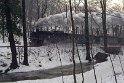 Fahrt der Lößnitzgrundbahn durch den Lößnitzgrund